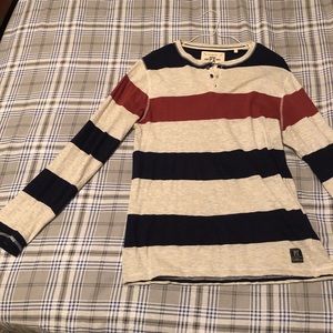 PX Clothing long sleeve Henley - Large -